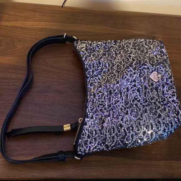Kate Spade black sequin handbag - Picture 4 of 9